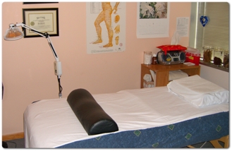 Patient Treatment Room - Acupuncture for Conception - Acupuncture Fertility Infertility
