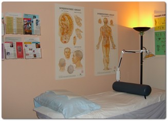 Patient Treatment Room - Acupuncture for Conception - Acupuncture Fertility Infertility